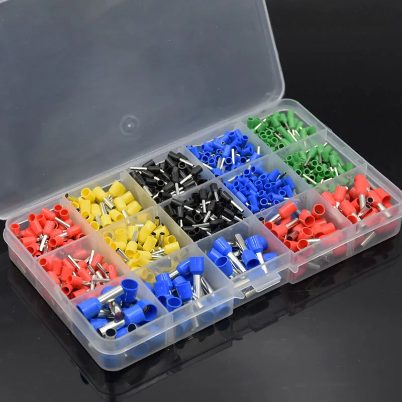 Electrical Bootlace Copper Ferrules Terminal Kit Cable Wire Copper