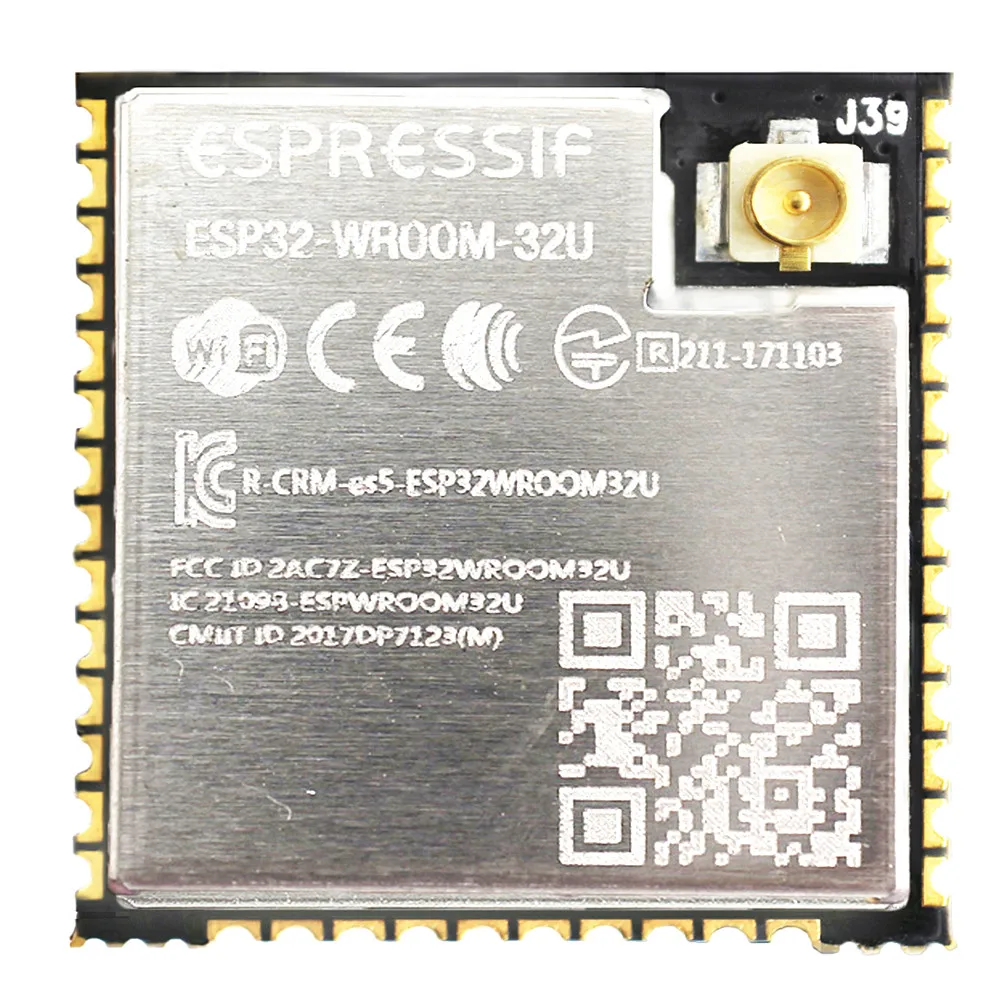 

ESP32-WROOM-32U IPEX ESP-32 ESP-32S 4MB flash SMD ESP32 Module External antenna ESP32-D0WD module Espressif