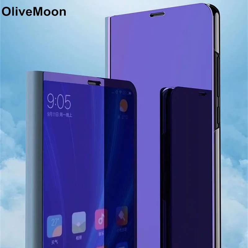 OliveMoon Clear View Smart Mirror Phone Case For Xiaomi
