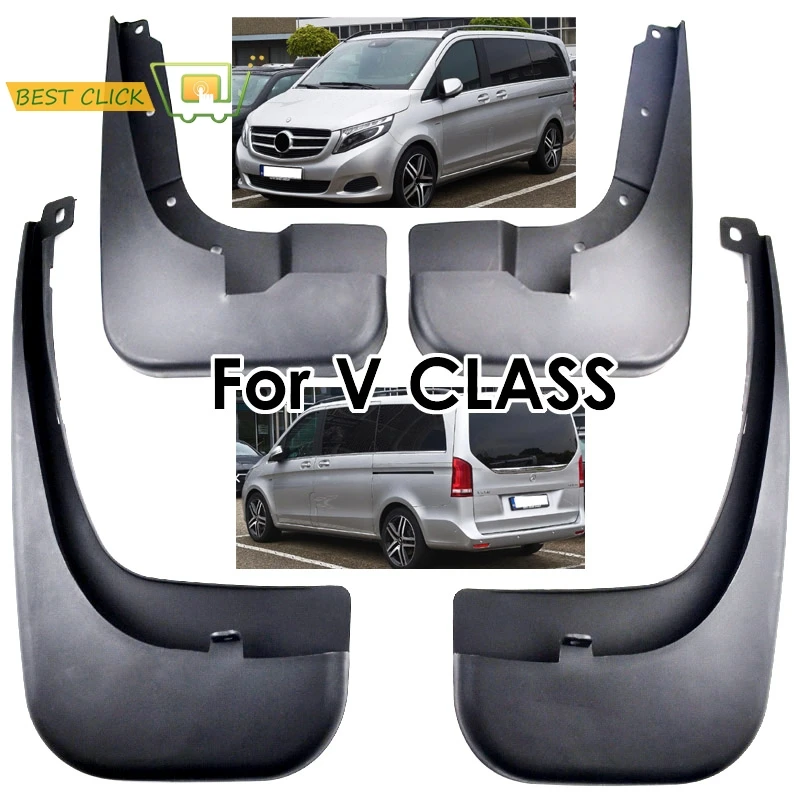 4 шт. OE стильные Автомобильные Брызговики для Benz V Class W447 Vito Metris Valente 2016 2017 2018