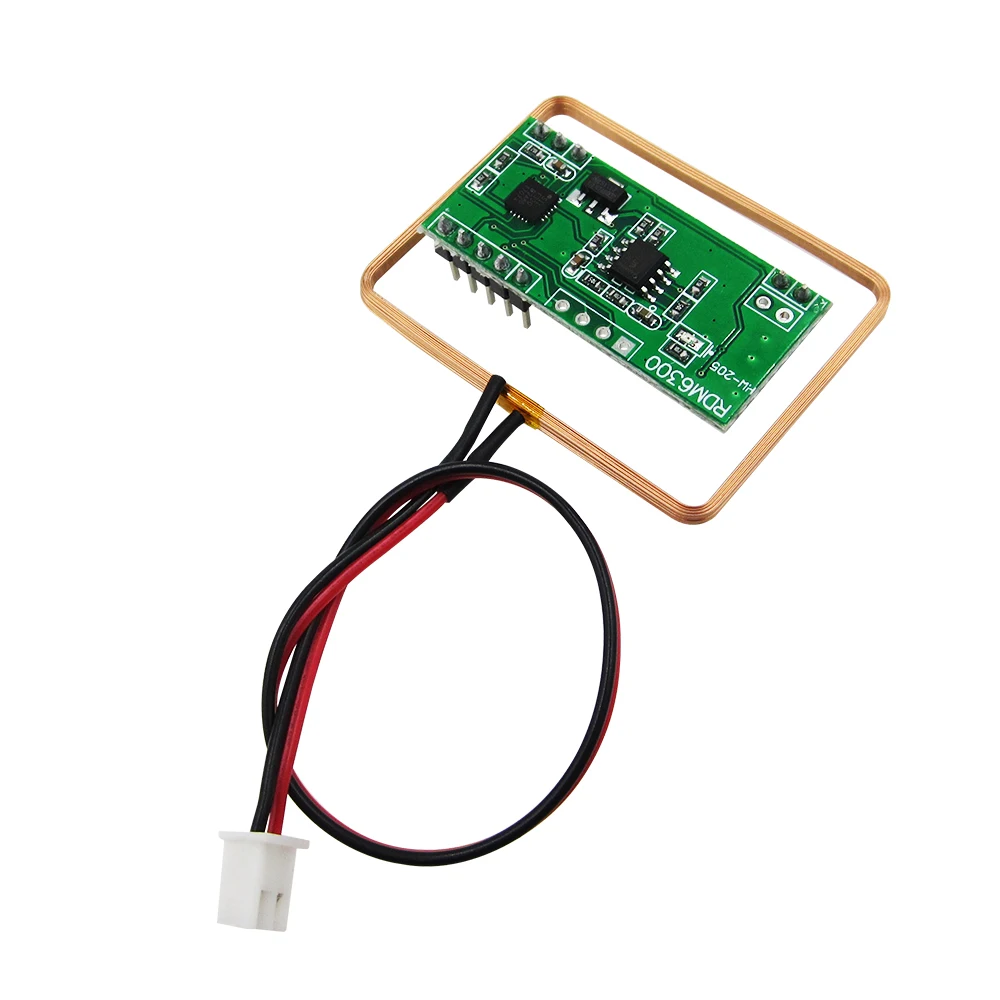 Модуль считывания RFID 125 кГц RDM6300 UART система контроля доступа на выходе |