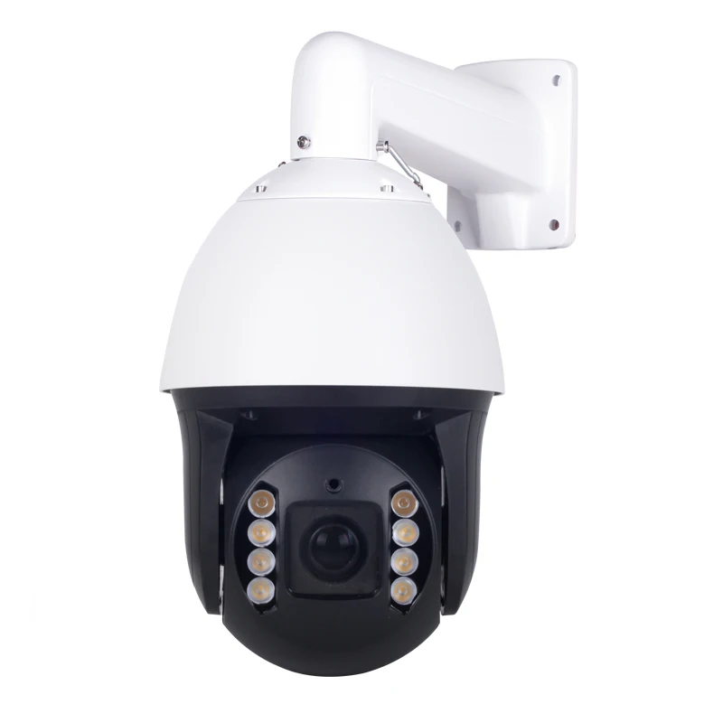 Full color warm lights 2MP 1080P IP Speed Dome Camera