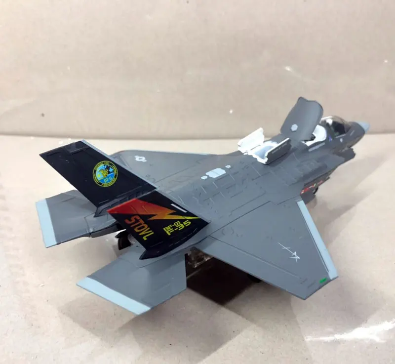 WLTK 1/72 масштаб военная модель игрушки F-35B молния II Joint Strike Fighter BF-01 STOVL литой металлический самолет модель игрушки для подарка