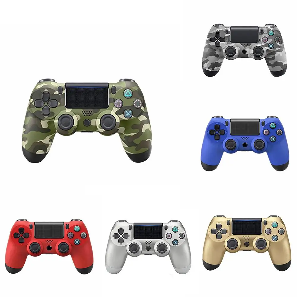 

Bluetooth Wireless Vibration Handle Game Controller Gamepad Joystick for PS 4 Wireless type gamepad for PS4