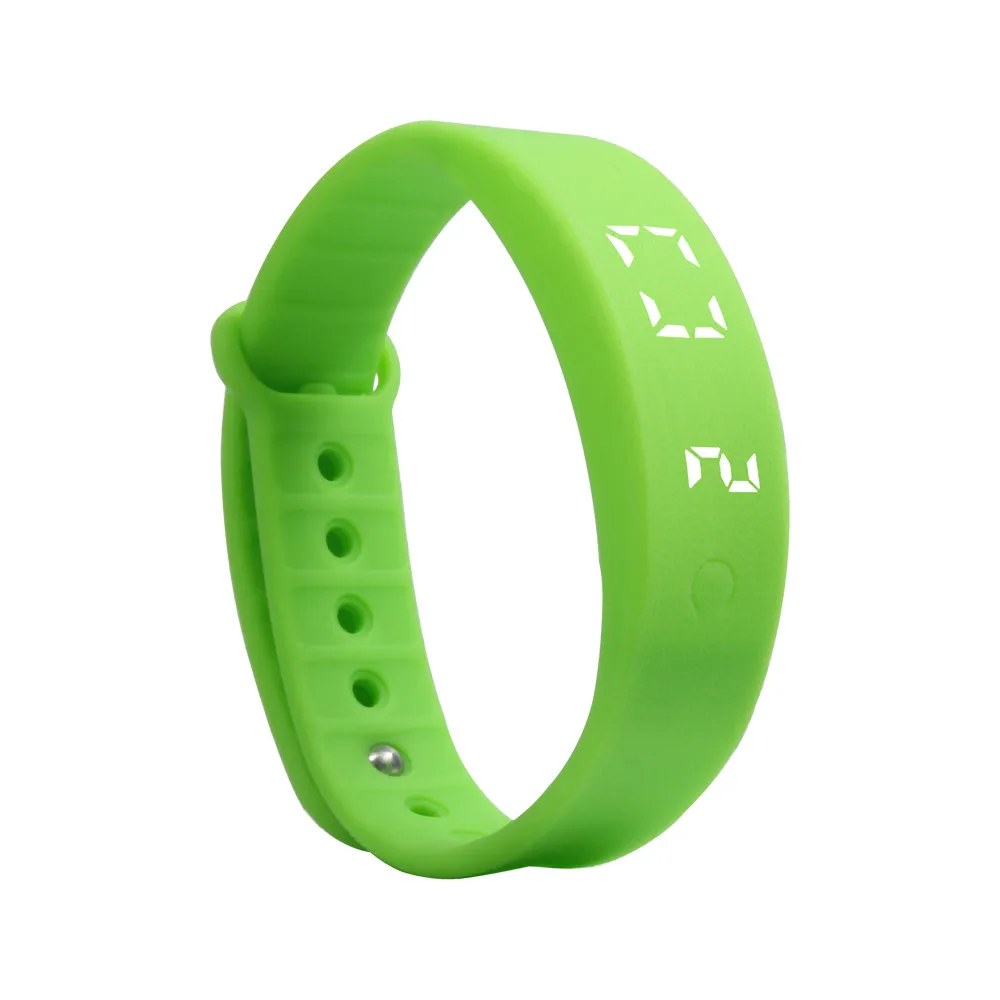3D светодиодный Калорий, Шагомер Спорт умный браслет наручные часы Multi Цвет выбрать один Однотонная одежда 28 февраля