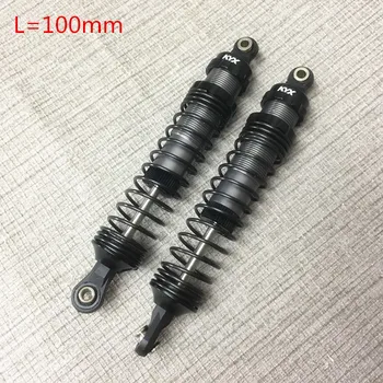 

1 Pair Metal Hydraulic Shock Absorbers Length 100mm Diameter 18mm For 1/10 Rc Crawler Cc01 Scx10 90046 Jeep Wrangler