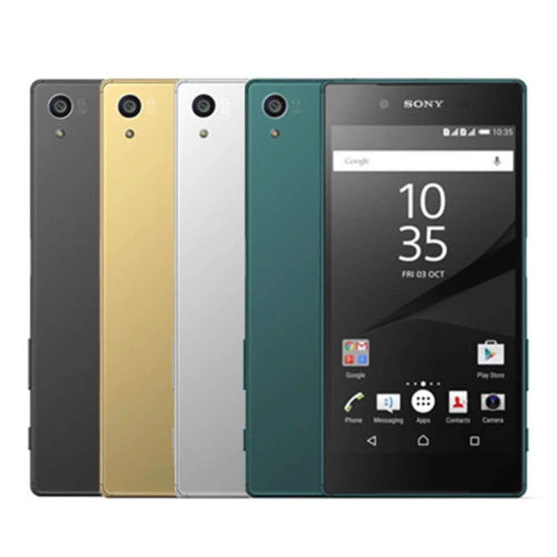 Sony Xperia Z5 Dual E6683 разблокированный GSM 3G и 4G Android мобильный телефон Восьмиядерный 5," 23 Мп wifi gps 32 Гб rom