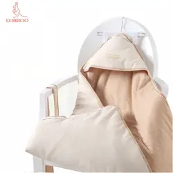 COBROO пеленать новорожденного детское одеяло Стёганое одеяло 100% хлопок Съемная ребенка пеленание 88 см Длина