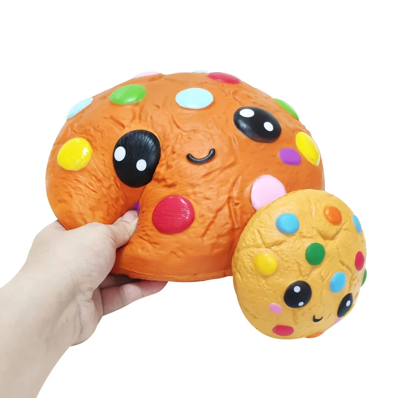 Kawaii Squishy большой размер гигантский Squishi пицца мороженое печенье вафельный торт