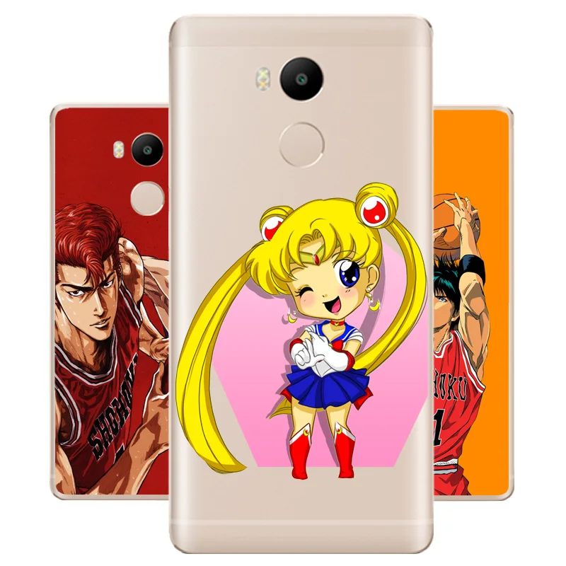 DREAMFOX M554 Slam dank Sailor Moon Мягкий силиконовый чехол из ТПУ для Xiaomi Redmi Note 3 4 5 Plus 3S 4A 4X 5A Pro