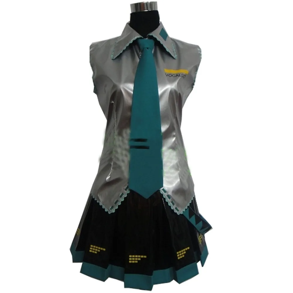 

Super Alloy Hatsune Miku Vocaloid Cosplay Costumes Dress Girl's Cloth any size