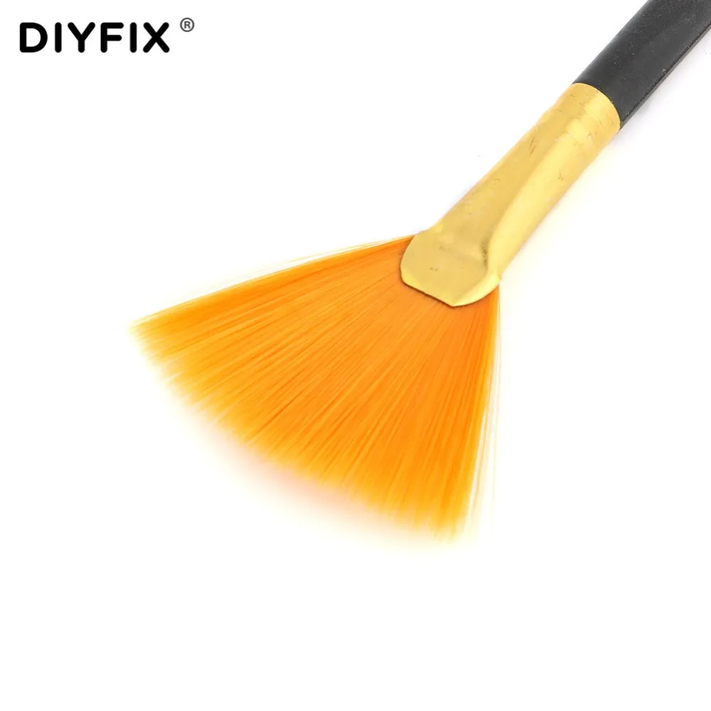 DIYFIX 5 шт. мягкая щетка для очистки пыли для компьютерной клавиатуры сотового телефона для печатной платы планшета набор инструментов для ремонта чистки