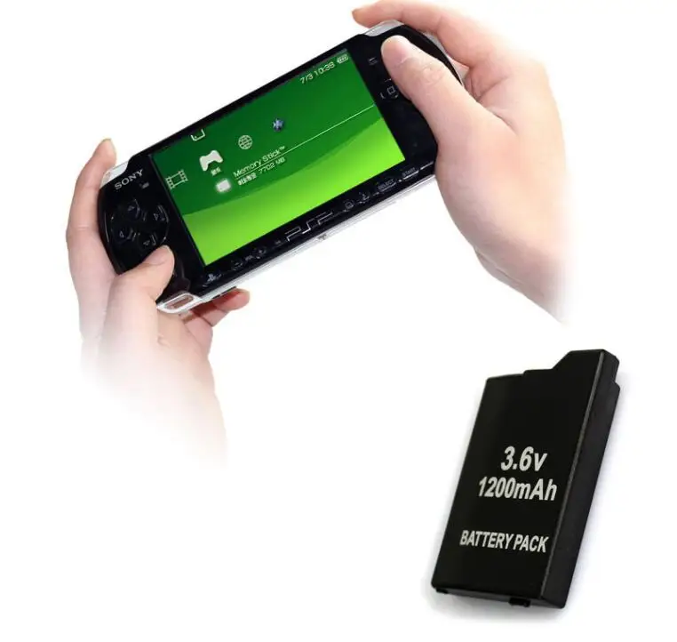 1200mAh 3,6 V аккумуляторная батарея Замена для sony PSP2000 PSP3000 консоль 1 шт