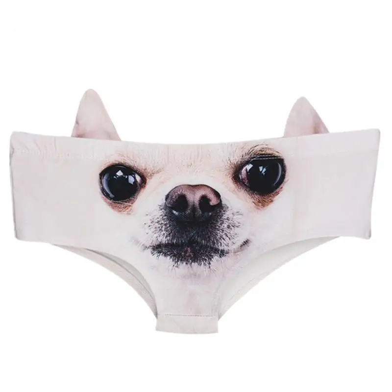 Buy 2017 Fashion Funny Dog Printing Underwear Women