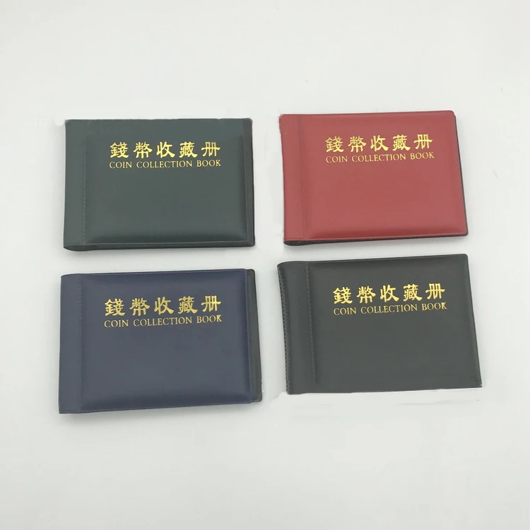 

Simple and high quality Hot Fashion Style 60 Openings Coins Holders Album Book Collecting Money Organizer Storage Bags Cute