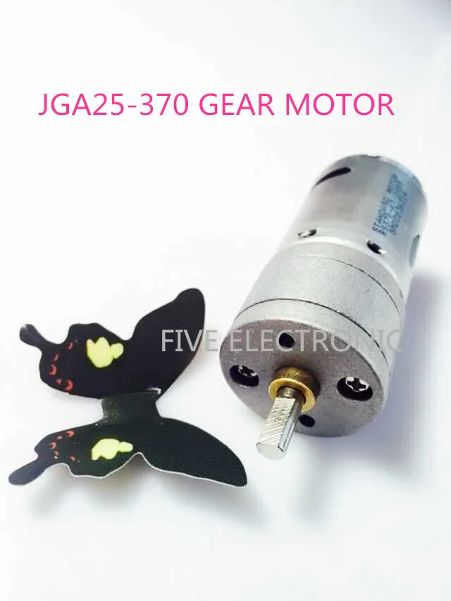 

24V 370 DC MOTOR JGA25-370 DC GEAR MOTOR, use for intelligent robot/ Intelligent care/ DIY models