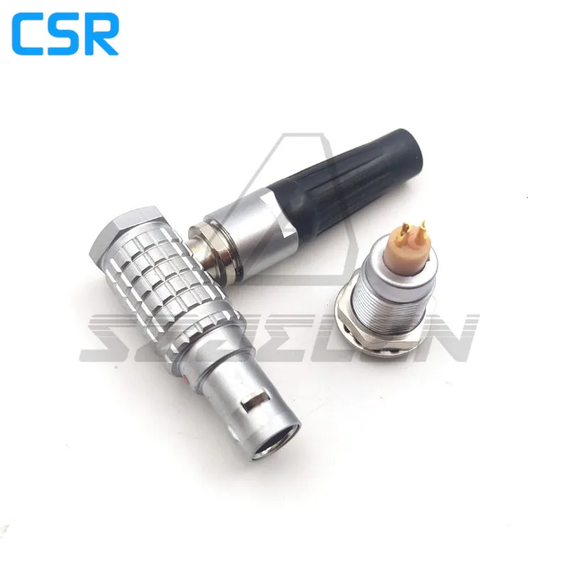 LEMOS 0B connector 2 pin plug and socket , FHG.0B.302.CLADEGG.0B.302, 90 degree elbow, Camera cable power connector LEMOS 0B connector 2 pin plug and socket , FHG.0B.302.CLADEGG.0B.302, 90 degree elbow, Camera cable power connector