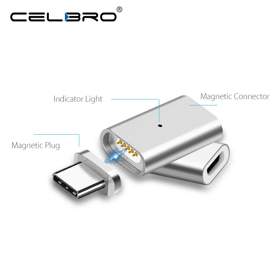 USB Магнитный адаптер типа c Micro USB магнитный разъем для iPhone samsung Quick Charge 3,0 Магнитный usb зарядный кабель конвертер