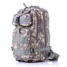 Aokali 30L Mochila Mochila Táctica Militar Al Aire Libre Bolsa de Nylon Resistente Al Agua Molle Camuflaje Bolsa de Ciclismo Senderismo Escalada Deportiva