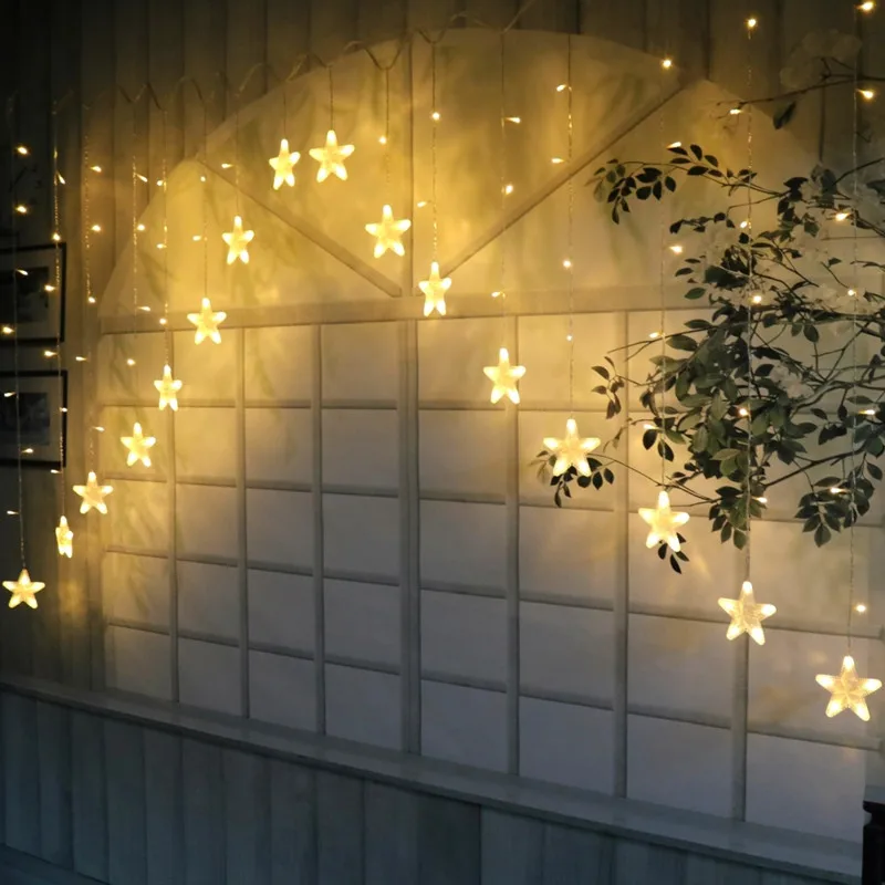 2-5m-LED-Icicle-String-Lights-Eight-Function-Mode-Fairy-Lights-For-Wedding-Christmas-Garland-Outdoor