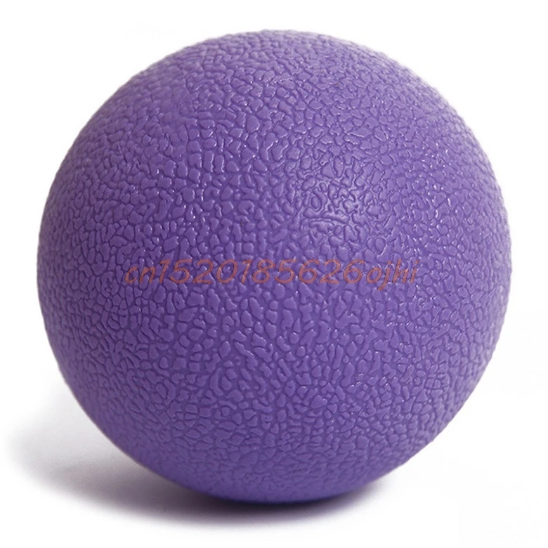 OOTDTY Лакросс Массаж Йога Мячи мобильность Myofascial триггер точка релиз тела Ball-P101 - Цвет: Фиолетовый