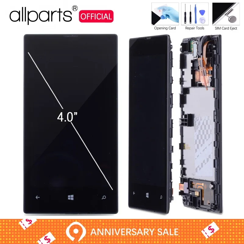 

ORIGINAL 4 '' For NOKIA lumia 520 LCD Touch Screen For NOKIA lumia 520 Display Digitizer Assembly Replacement N520