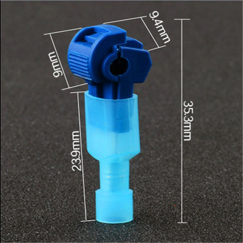 

50pcs Quick Splice Lock Wire Terminals Connectors Electrical Crimp Cable Snap Whosesale