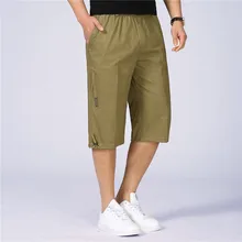 Военных грузов шорты Для мужчин новая летняя свободная посадка Мульти карман Причинно Марка Одежда совета брюки шорты мужские