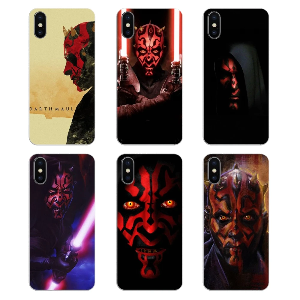 

Silicone Phone Case sith star wars darth maul dark side Art For Huawei Honor 8 8C 8X 9 10 7A 7C Mate 10 20 Lite Pro P Smart Plus