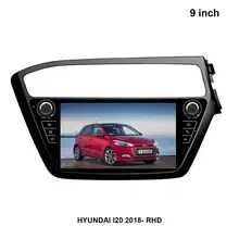 9″ Octa Core Android 8.0 Car GPS radio Navigation for Hyundai i20 2018 right hand Drive