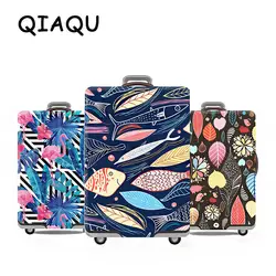 Qi Горячий Модный Дорожный багажный чехол Защитный чехол для чемодана тележка чехол для путешествий Lugagge Tag чехол для 19-32 дюймов