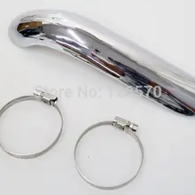 Мотоцикл Чоппер кривой простой глушитель тепловой защиты крышка пятки