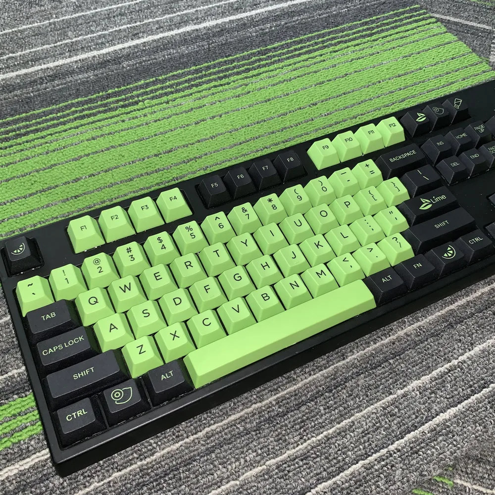 Lime keycap 5-surfaces Dye Sub cherry высота специальное назначение для механической клавиатуры