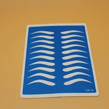 10 шт. 8 дюймов x 6 дюймов Постоянный бровей Макияж татуировка практике кожи для начинающих Перманентный макияж Татуировка практика