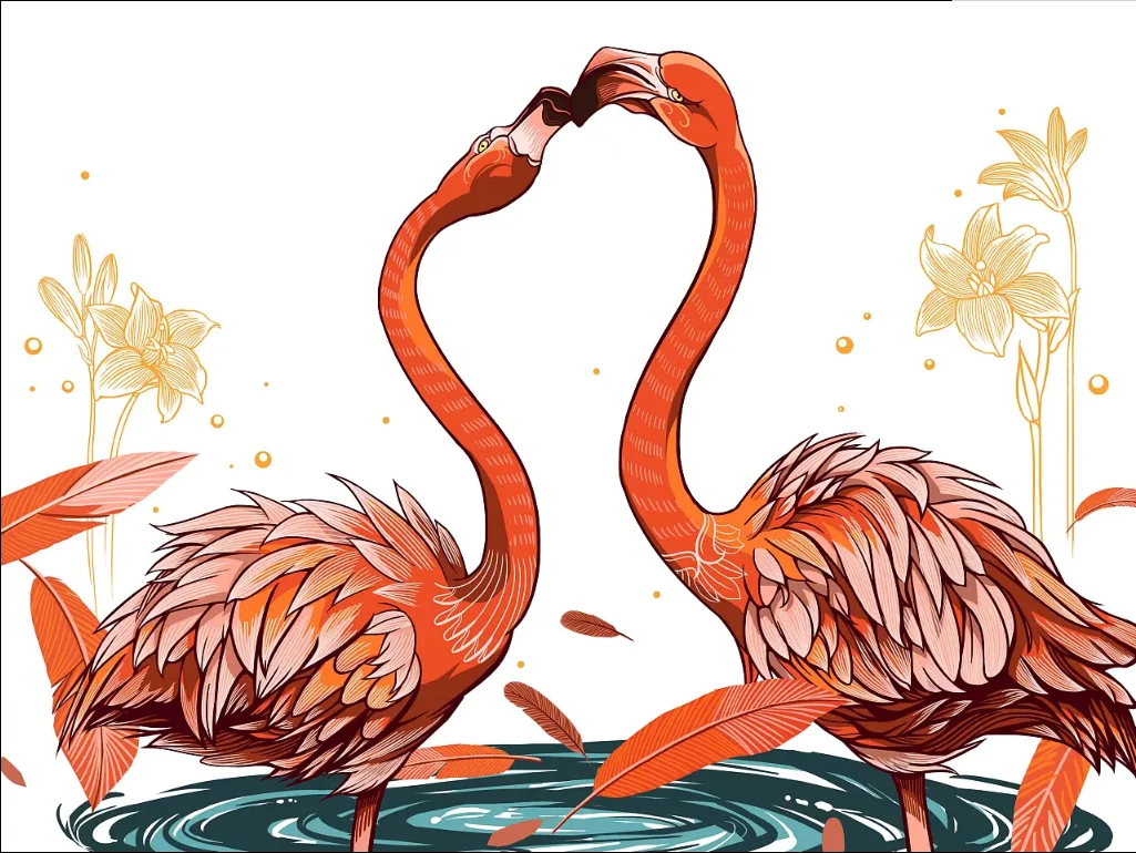 

5D Diy Diamond Painting Full Square Flamingos Decoration Home Decoration Diamond Mosaic Custom Photo and Drop Shipping