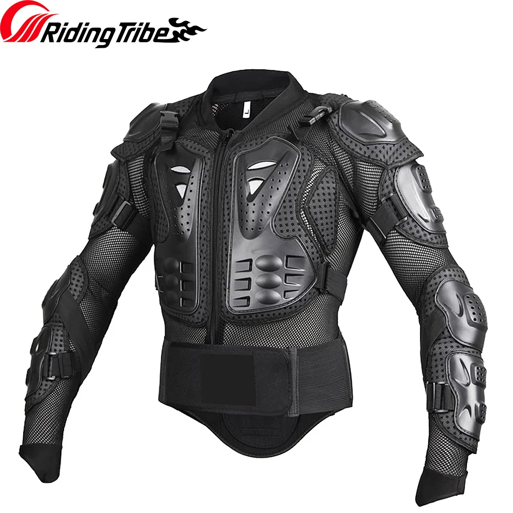 

Riding Tribe Motorcycle Body Armor Sheild Motocross Riding Jacket Protection Clothes Chest Spine Column Protector Gear HX-P14