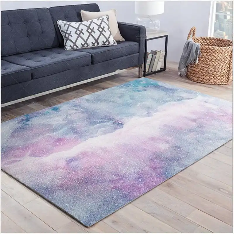 Aovoll Carpets For Living Room Beautiful Dream Watercolor