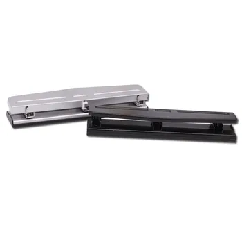 

Metal 3 Hole Punch Cutter Loose-leaf Paper Puncher Scrapbooking Desktop DIY Manual Perfurador Locher Office Supplies 12 Sheets