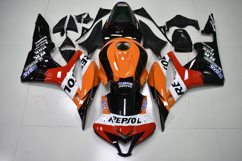 Обтекатель для Honda CBR600RR 2007 2008 REPSOL Abs обтекатель кузов CBR 600 RR 2007|Полные комплекты