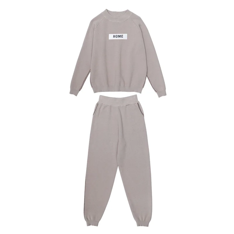 Женский комплект новый осенне зимний модный спортивный костюм женский