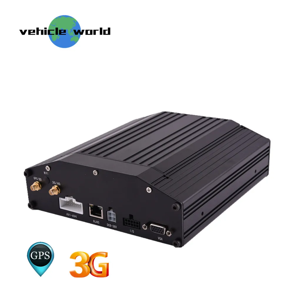 AHD 720P 4Ch HDD SD карта GPS 3G школьный автобус прицеп грузовик такси автомобиль