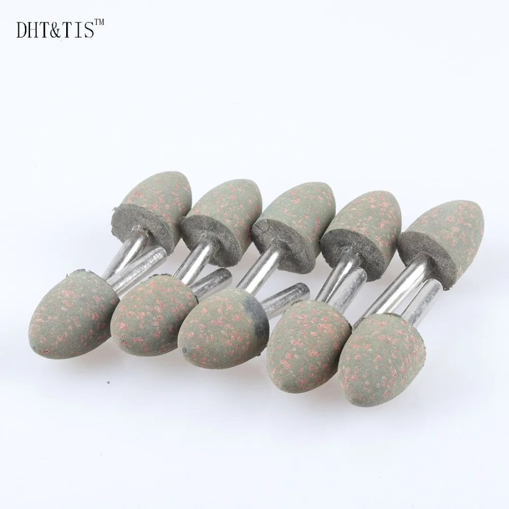 DHT&TIS OD20 Taper Elastic Rubber with Abrasives Mounted Point for