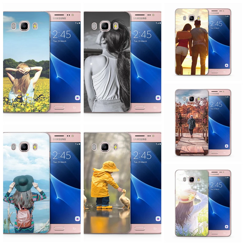 Для Samsung Galaxy A3 A5 2016 2017 A300 A310 A320F A510 A520F Note 8 чехол для девочек персональный ТПУ