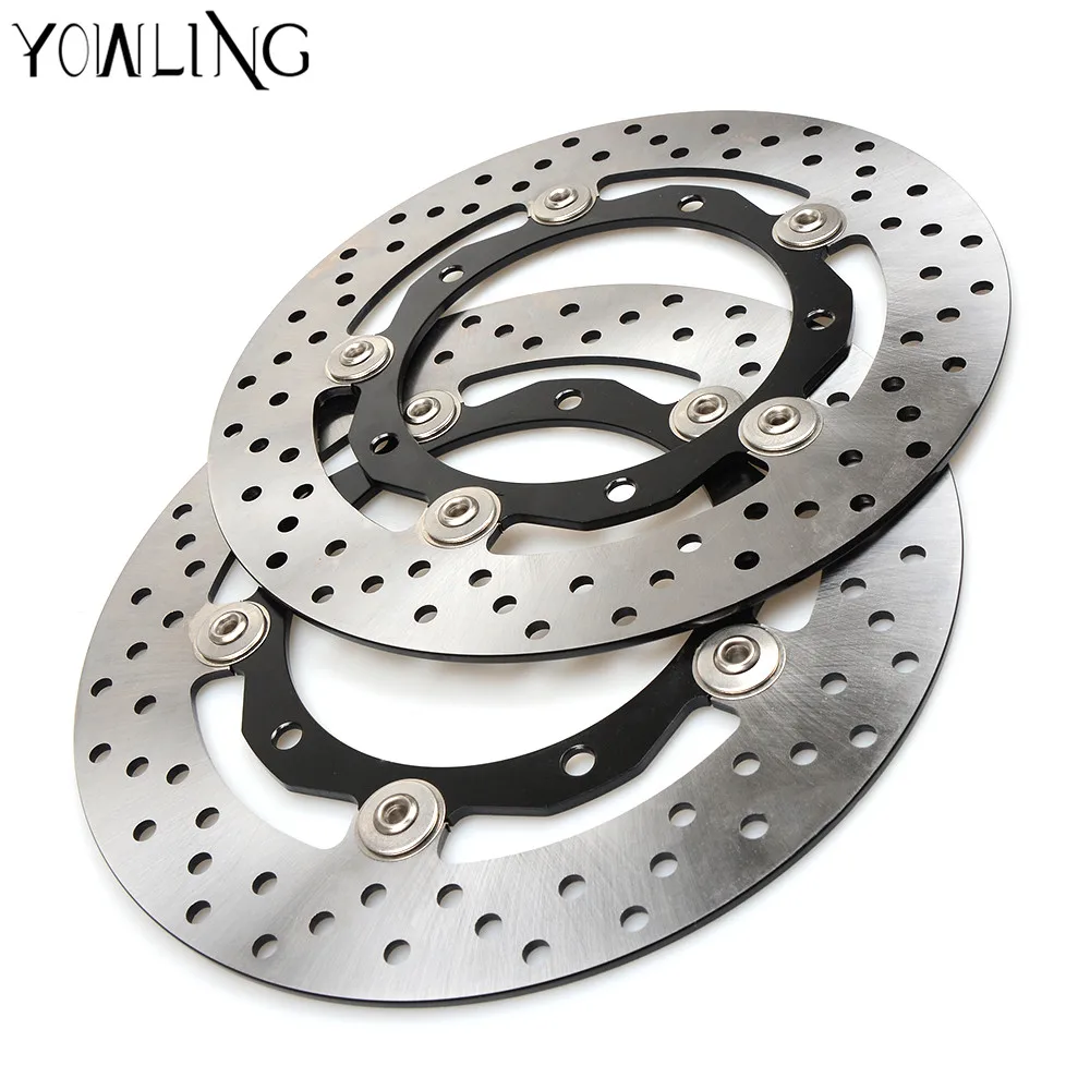 YOWLING motorcycle Parts Accessories Front Floating Brake Discs Rotor for YAMAHA TMAX530 XP530 2012 2013 2014 YOWLING motorcycle Parts Accessories Front Floating Brake Discs Rotor for YAMAHA TMAX530 XP530 2012 2013 2014