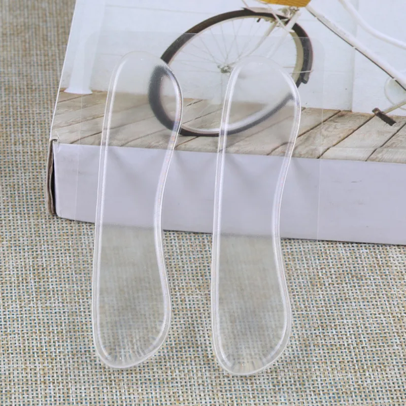Transparent Heel Protection Insoles Silicon Gel Heel Sticker Silicone Shoe  Heel Post Back Heel Insert