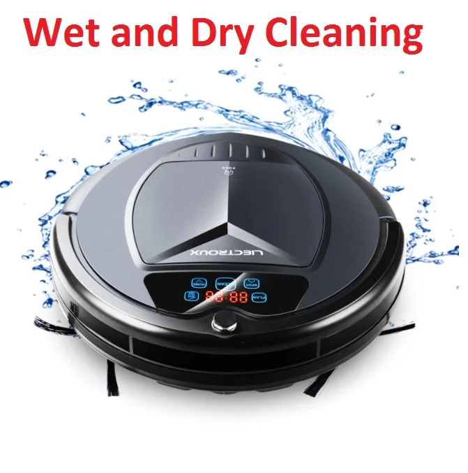 (России Склад) B3000PLUS Wet &amp Dry робот пылесос для дома с водяным баком withtone по