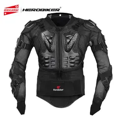 Herobiker Мотоцикл Защита куртки мото защитный чехол мото Защитное снаряжение Мотокросс по бездорожью гоночный корпус протектор куртка