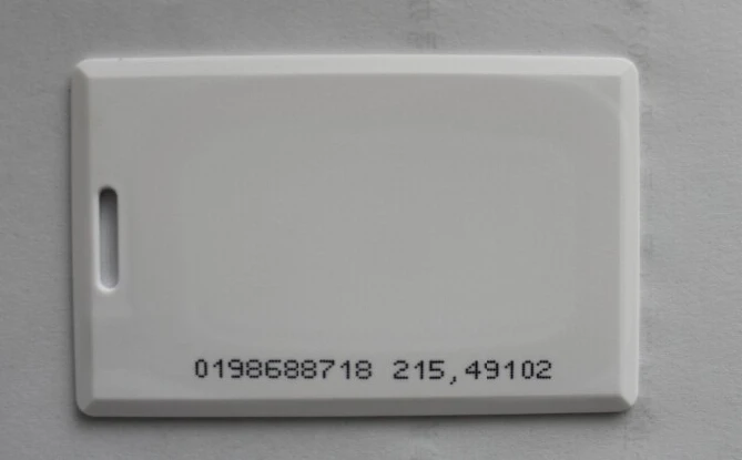 500 шт 125 кГц EM4100 TK4100 Близость RFID Толстая ID карта em4100