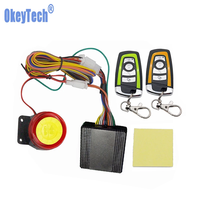 smart key motorcycle alarm system