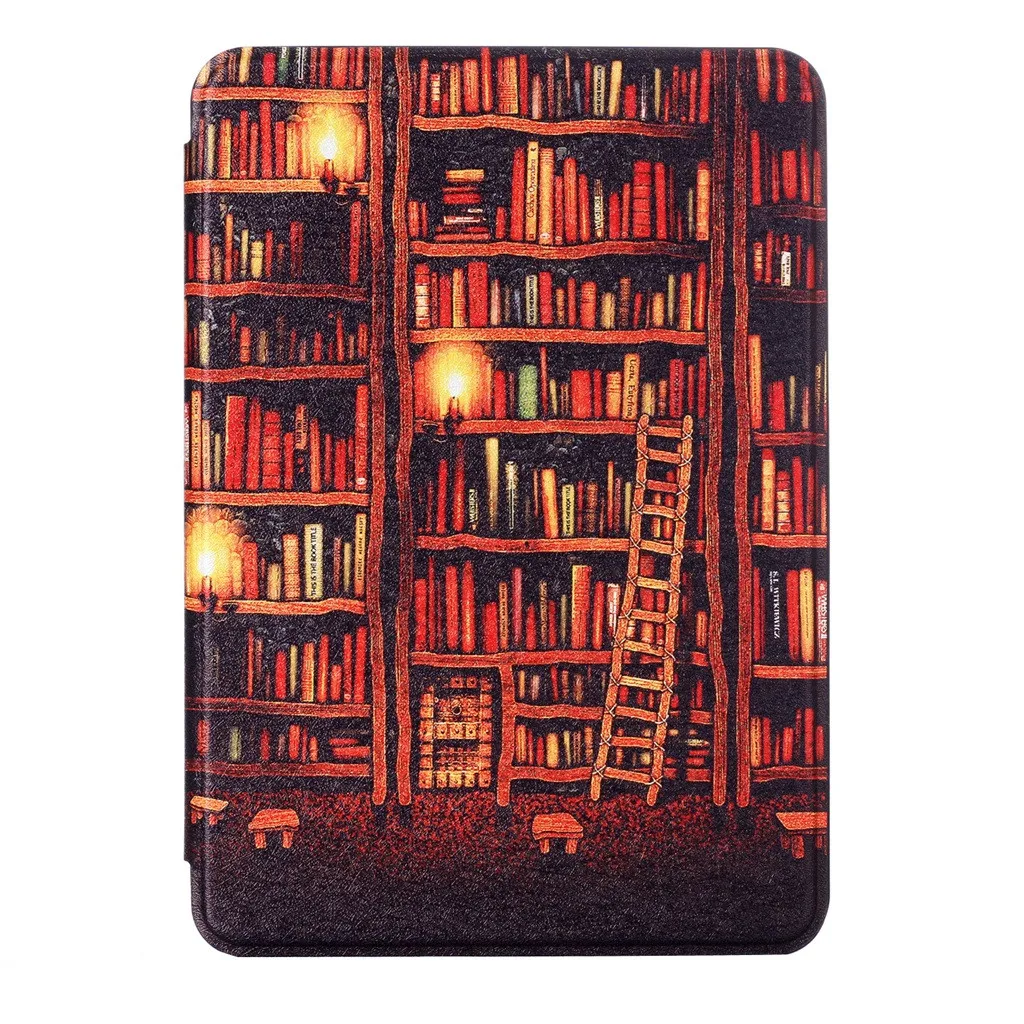 Чехол из искусственной кожи для Kindle Paperwhite 4, умный чехол из искусственной кожи, Жесткий Чехол для нового Kindle Paperwhite 10th